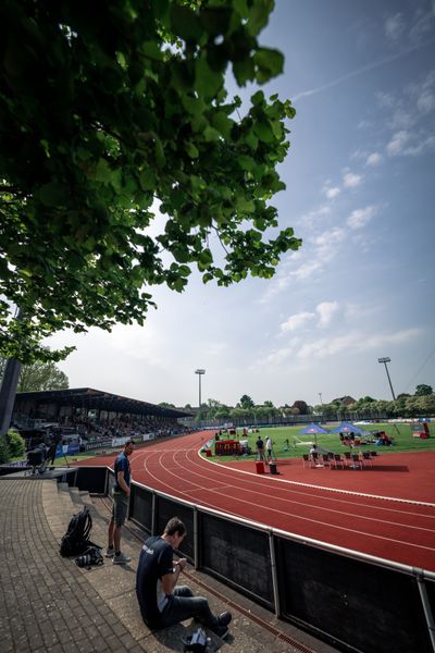 Stadion Ratingen am 07.05.2022 beim Stadtwerke Ratingen Mehrkampf-Meeting 2022 in Ratingen